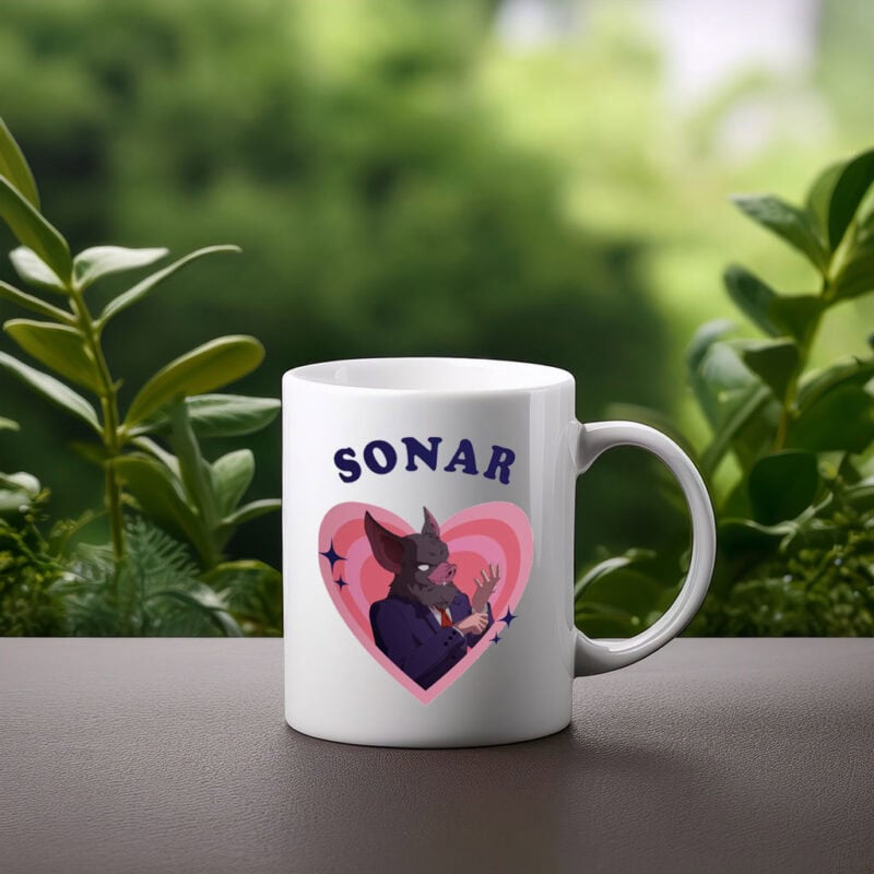 Dispatch Game Character Sonar Mug