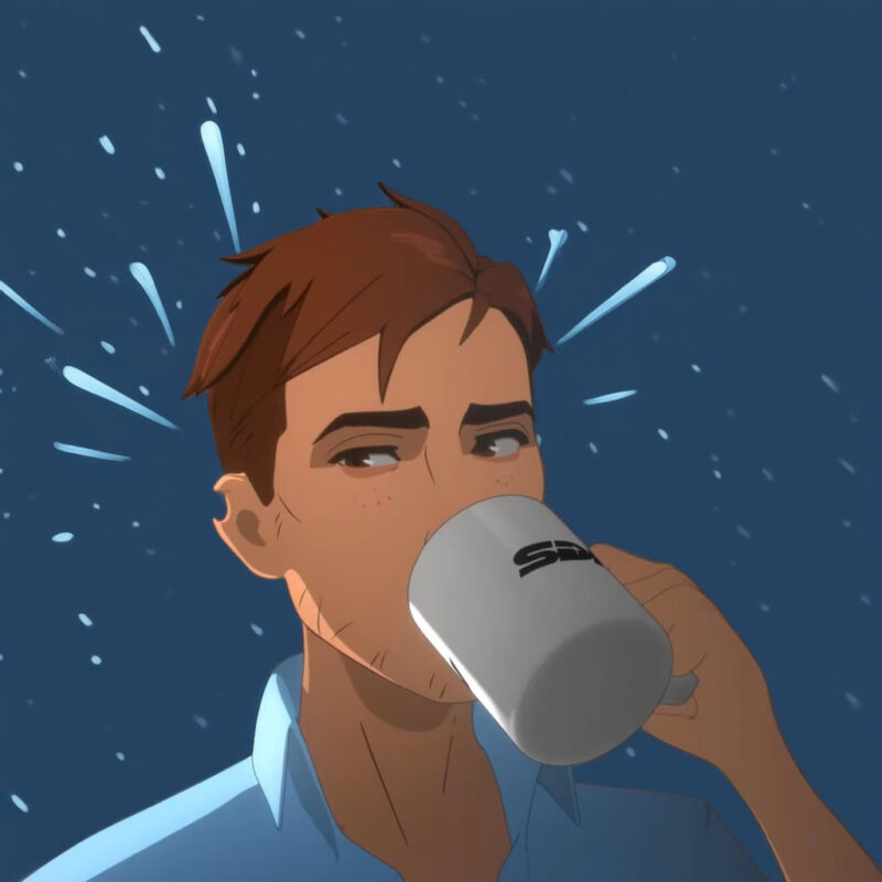 Dispatch Game Merch Mug