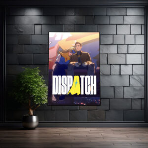Dispatch Game Robert and Blonde Blazer Poster