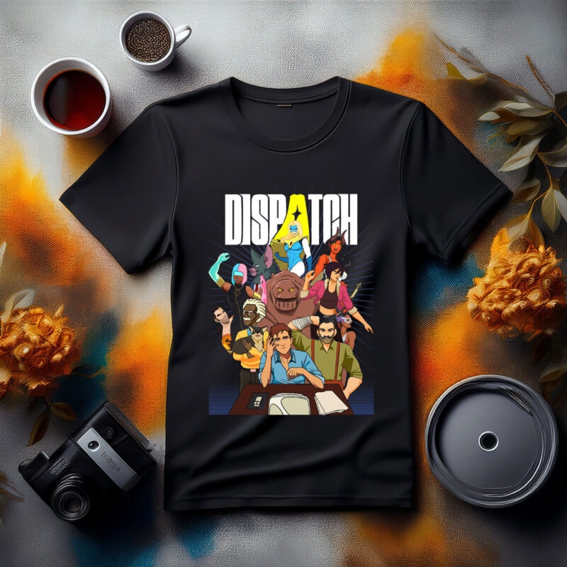 Dispatch Game Superhero Team Shirt
