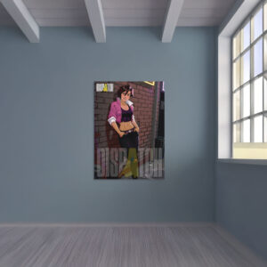 Dispatch Invisigal in Alleyway Poster