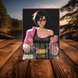 Dispatch Invisigal with Pink Jacket Poster