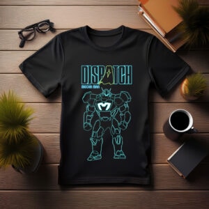 Dispatch Mecha Man Neon Shirt