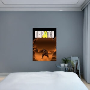 Dispatch Mecha Man Scene Poster