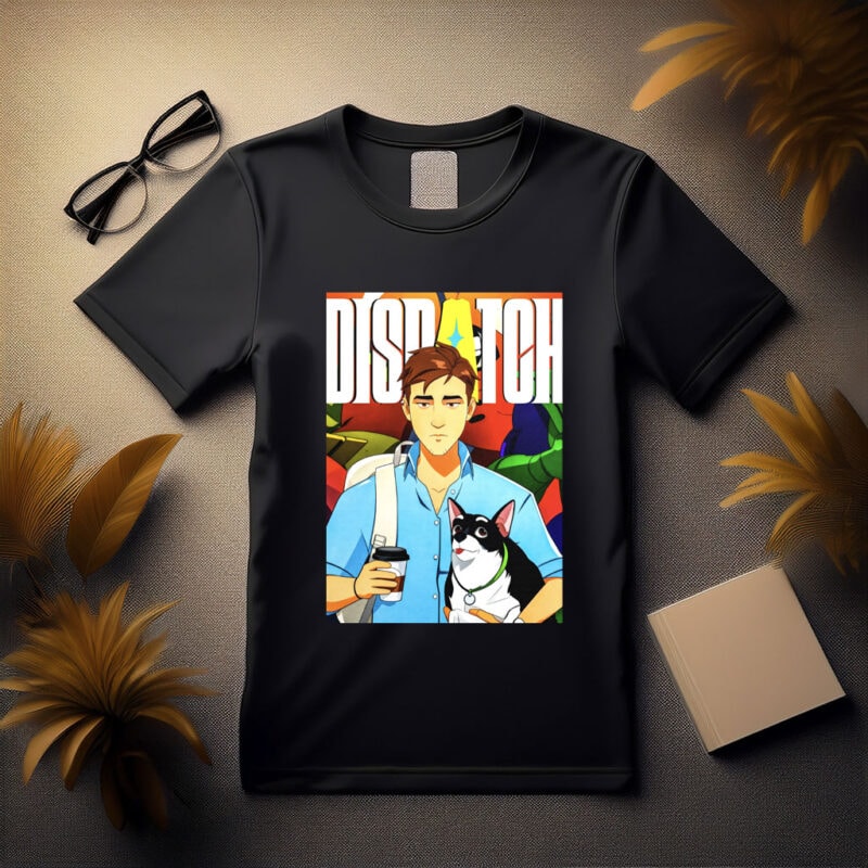 Dispatch Robert with Dog Shirt