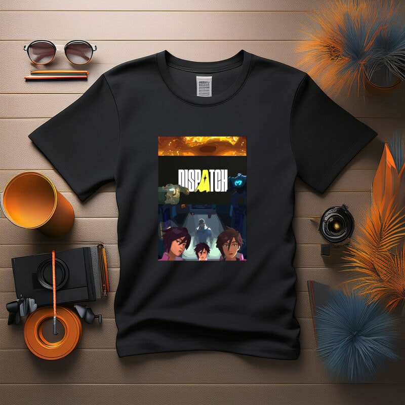 Dispatch Sci-Fi Character Illustration Shirt