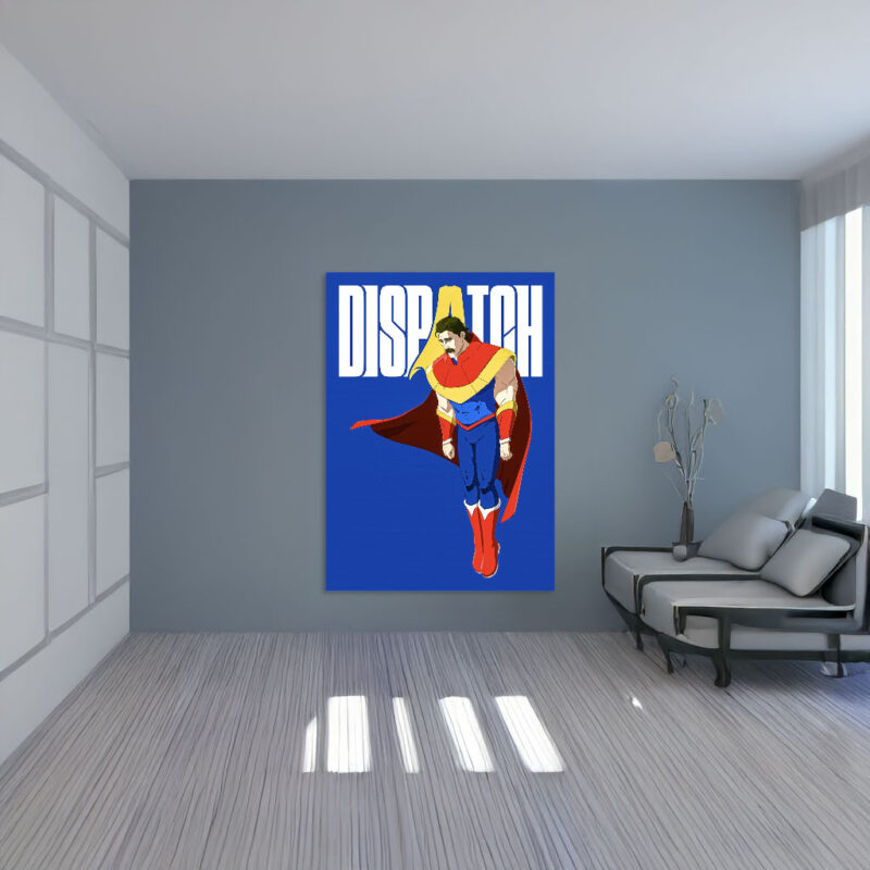 Dispatch Superhero Phenomaman Poster