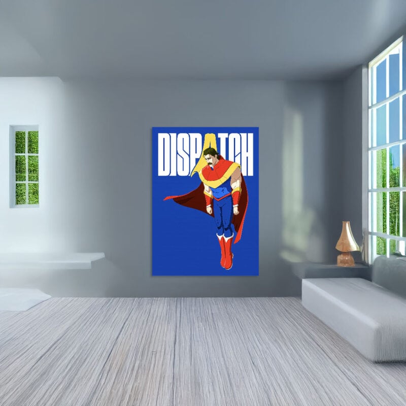 Dispatch Superhero Phenomaman Poster