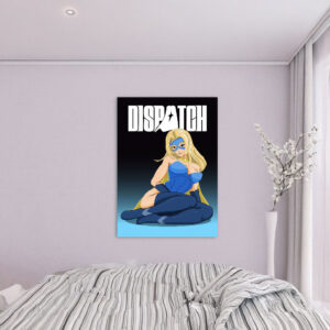 Dispatch Superheroine Blonde Blazer Poster