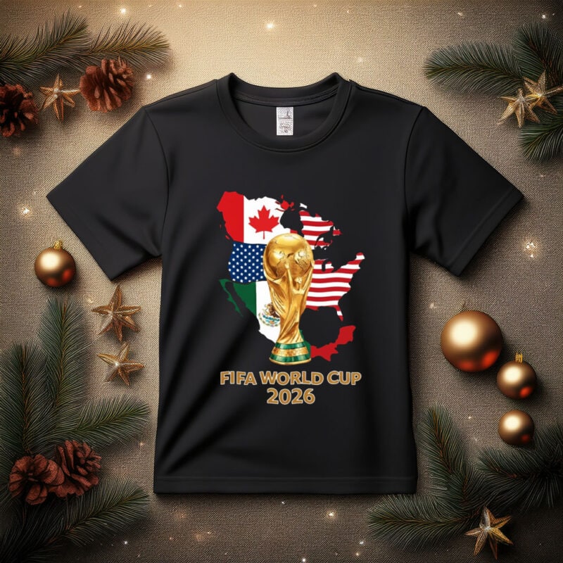 FIFA World Cup 2026 North America Tee – Celebrate the Host Nations