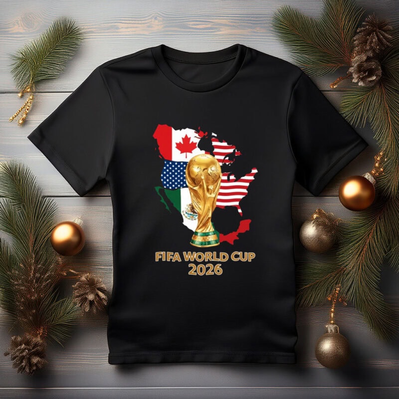 FIFA World Cup 2026 North America Tee – Celebrate the Host Nations