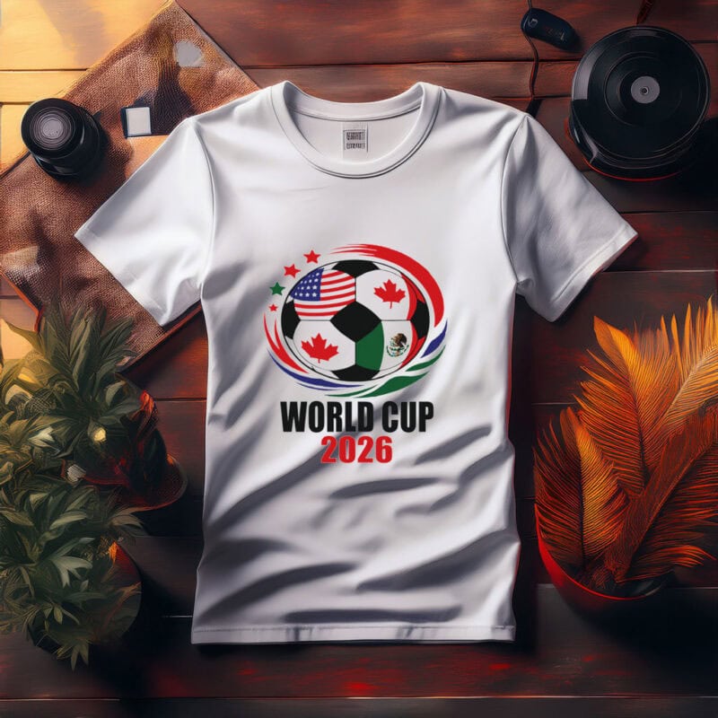 FIFA World Cup 2026 Soccer Ball Tee