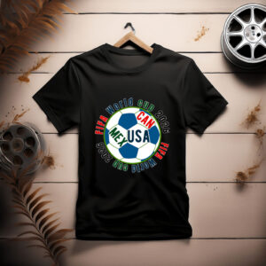 FIFA World Cup 2026 T-Shirt – Canada, Mexico, USA Flags