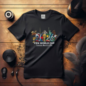 FIFA World Cup 2026 T-Shirt – Celebrate the World’s Biggest Football Tournament