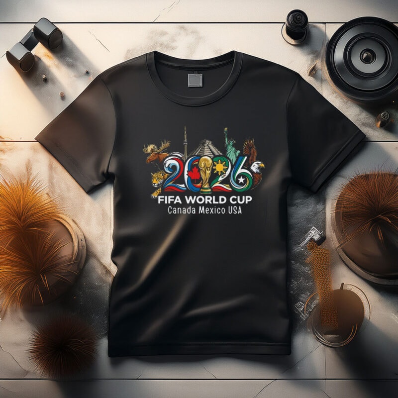 FIFA World Cup 2026 T-Shirt – Celebrate the World’s Biggest Football Tournament