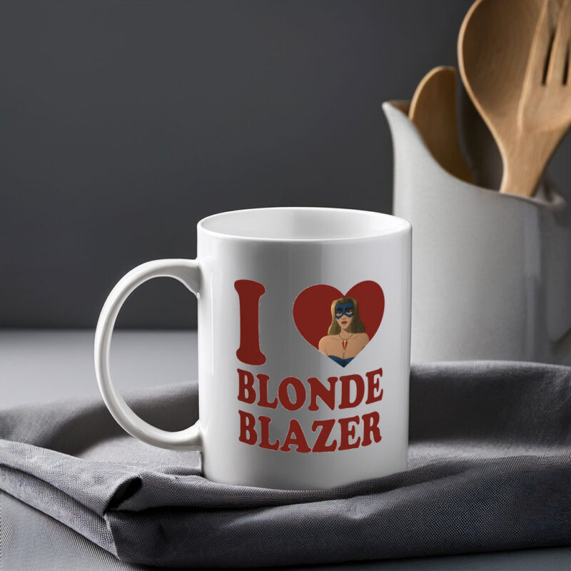 I Love Blonde Blazer Mug