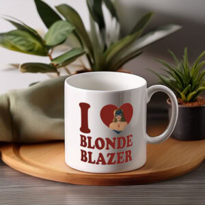 I Love Blonde Blazer Mug