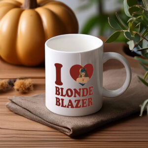 I Love Blonde Blazer Mug