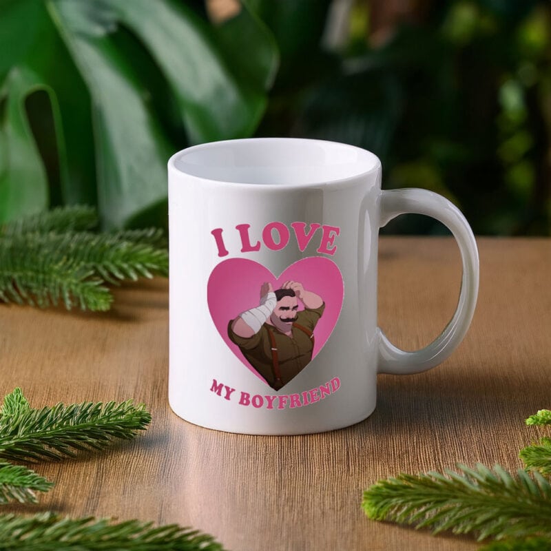 I Love My Boyfriend Punch Up Dispatch Gaming Mug