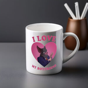 I Love My Boyfriend Sonar Dispatch Gaming Mug