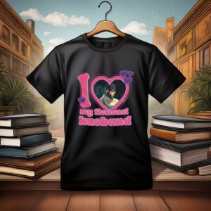 “I Love My Fictional Husband Mecha Man” Shirt