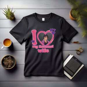 I Love My Fictional Wife Invisigal T-Shirt