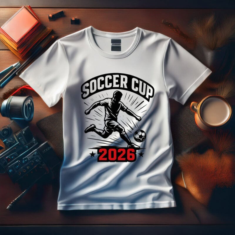 Illustration World Cup 2026 Matching Soccer Shirt – Celebrate the Tournament in Style