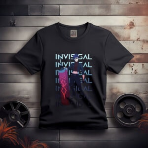 Invisgal Dispatch with Oversized Sword Shirt