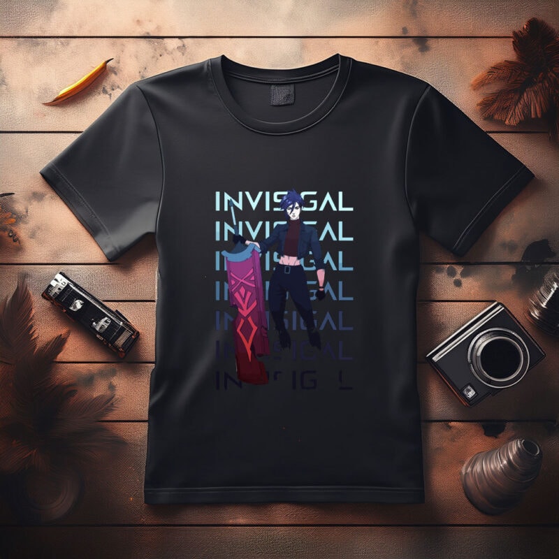 Invisgal Dispatch with Oversized Sword Shirt