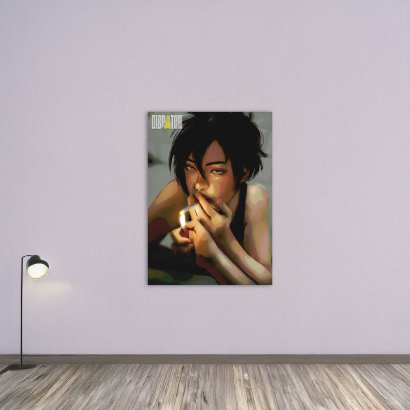 Invisigal Lighting Cigarette Poster