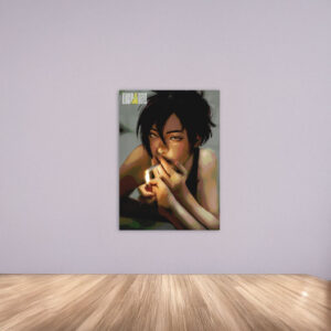 Invisigal Lighting Cigarette Poster