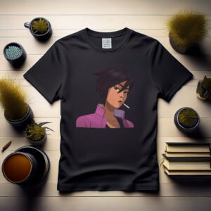 Invisigal Smoking Shirt