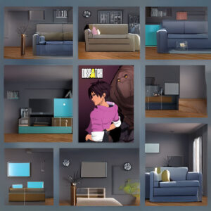 Invisigal and Golem Poster