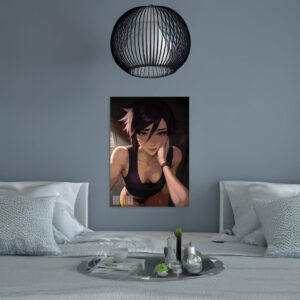 Invisigal with Black Tank Top Poster