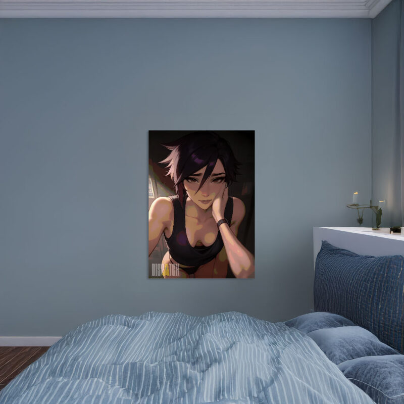 Invisigal with Black Tank Top Poster