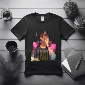 Invisigal with Pink Jacket Shirt