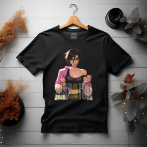 Invisigal with Pink Jacket Shirt