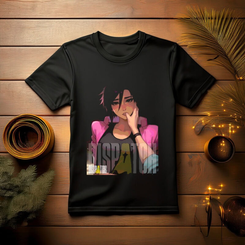 Invisigal with Pink Jacket Shirt