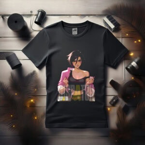 Invisigal with Pink Jacket Shirt