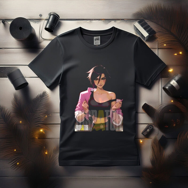 Invisigal with Pink Jacket Shirt