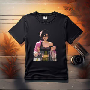 Invisigal with Pink Jacket Shirt