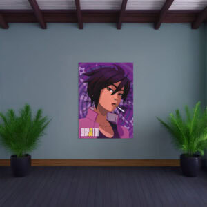Invisigal with Purple Poster