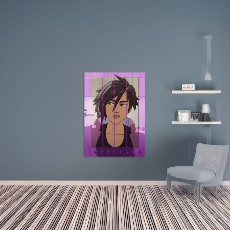 Invisigirl Dispatch Superheroine Poster