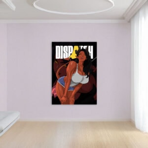 Malevola Devil Girl Dispatch Illustration Poster