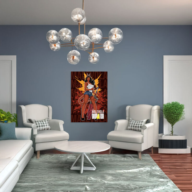 Malevola Dispatch Devil Girl Poster