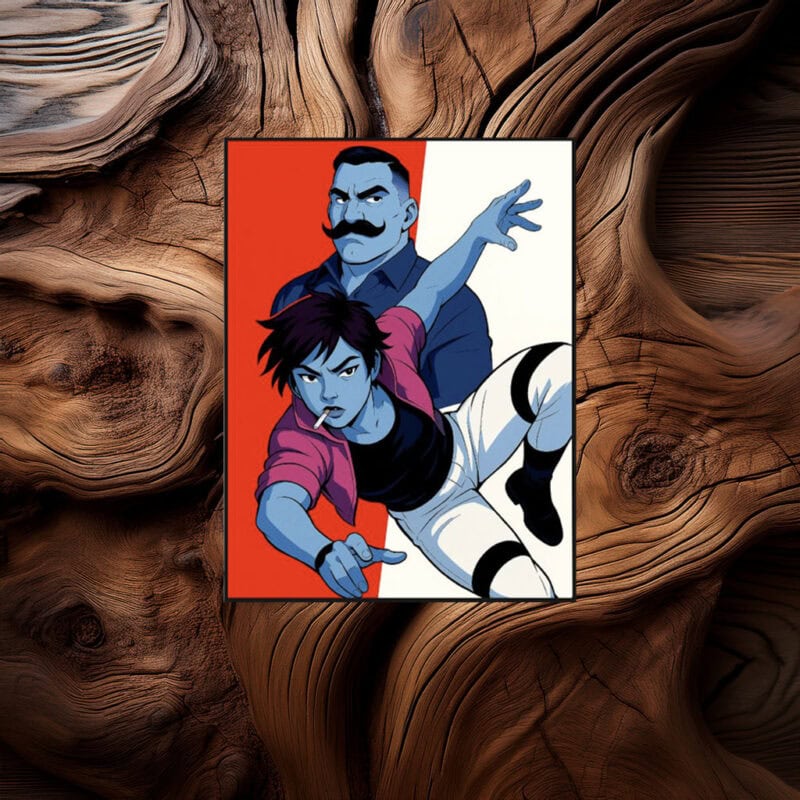 Punch Up & Invisigal Poster