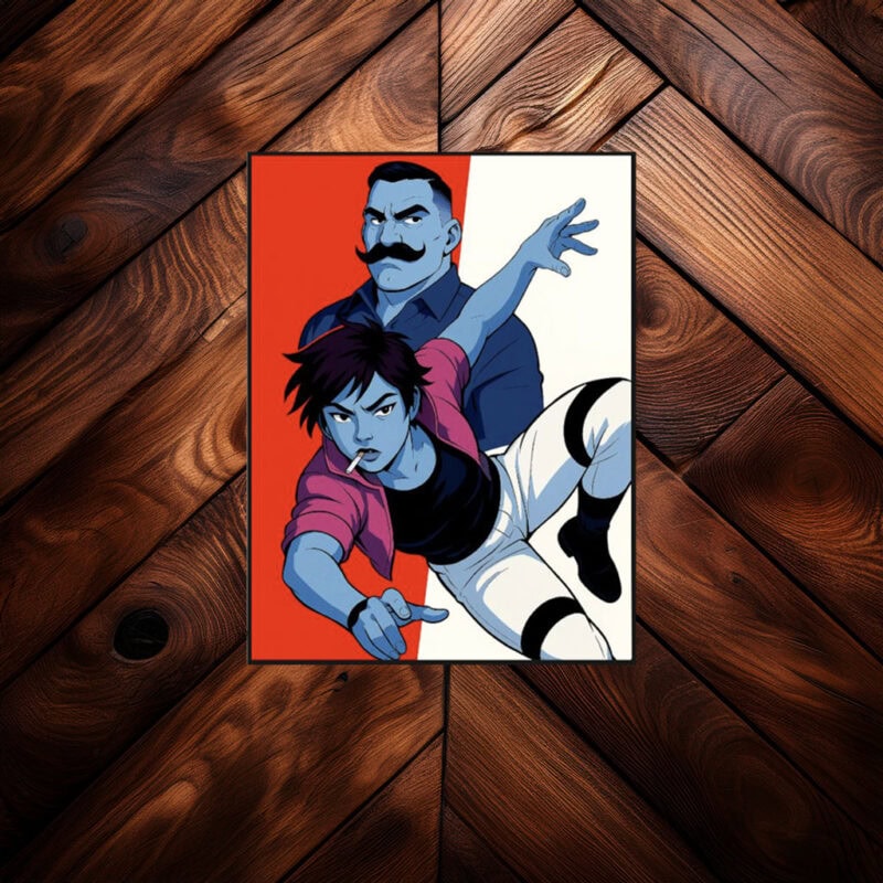 Punch Up & Invisigal Poster