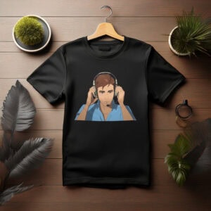 Robert Robertson Headphone T-Shirt