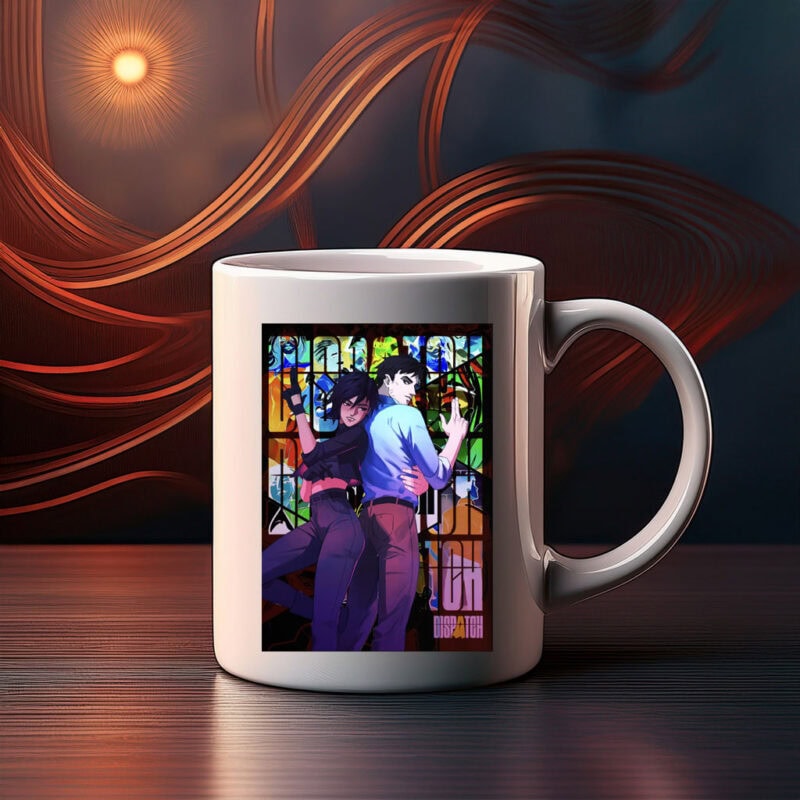 Robert Robertson and Invisigal Dispatch Mug