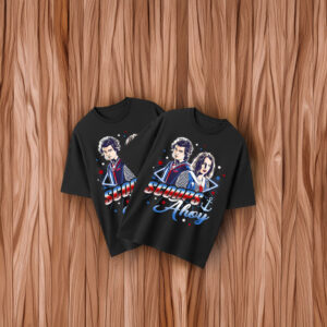 Scoops Ahoy Steve Robin Big Chest Retro Logo T-Shirt